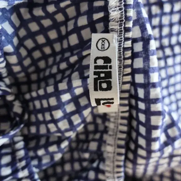 CIAO LUCIA Fiorella Gingham Check Midi Dress Size XXS - Picture 12 of 16